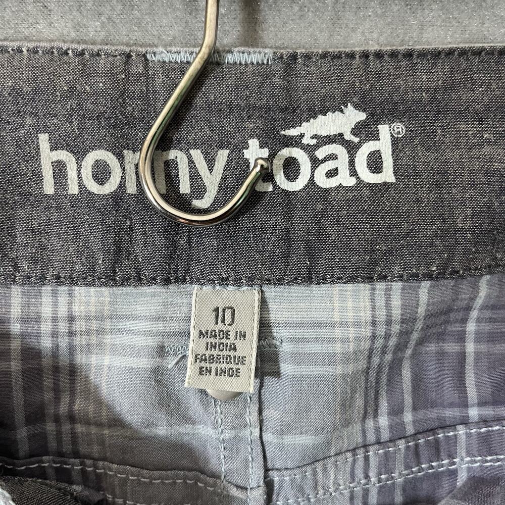 Womens Size 10 Horny Toad Organic Cotton Sidekick Plaid Skirt Grey - Picture 5 of 8